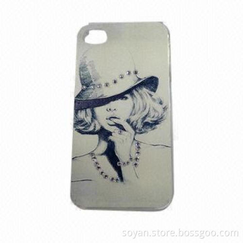 UV Printing Case for iPhone 4, Made of PC